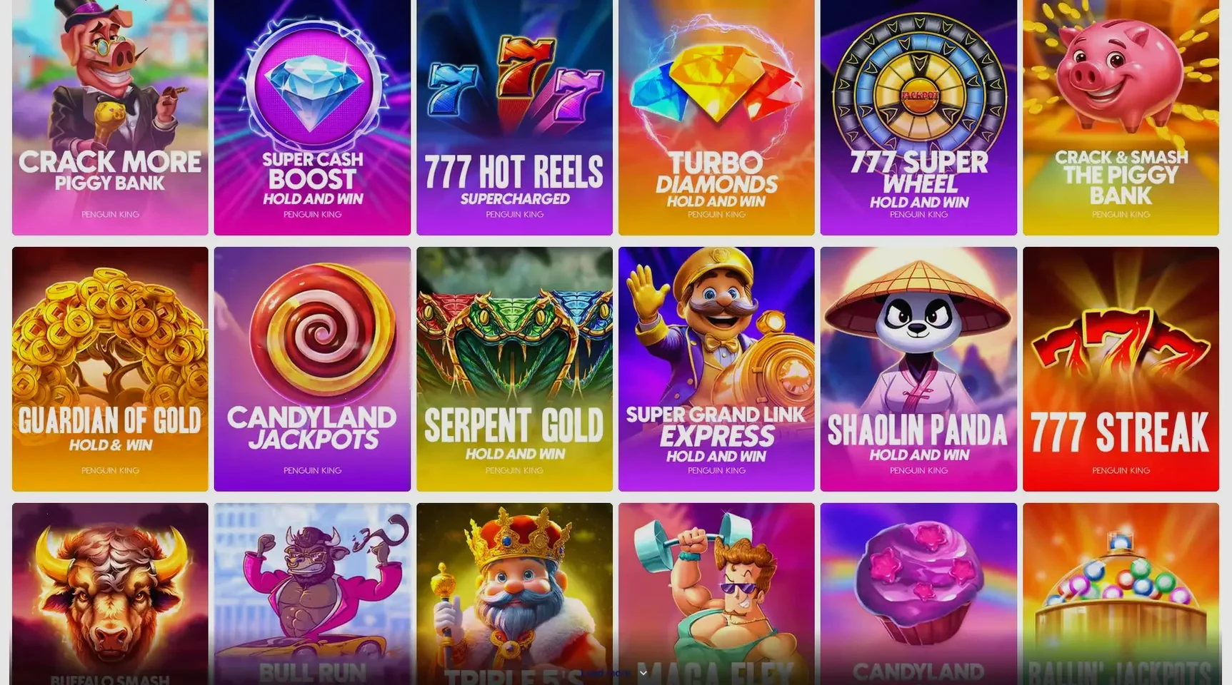 Игровой интерфейс казино Кешер